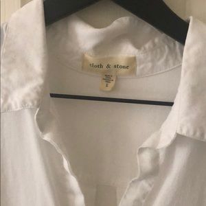 White everything blouse